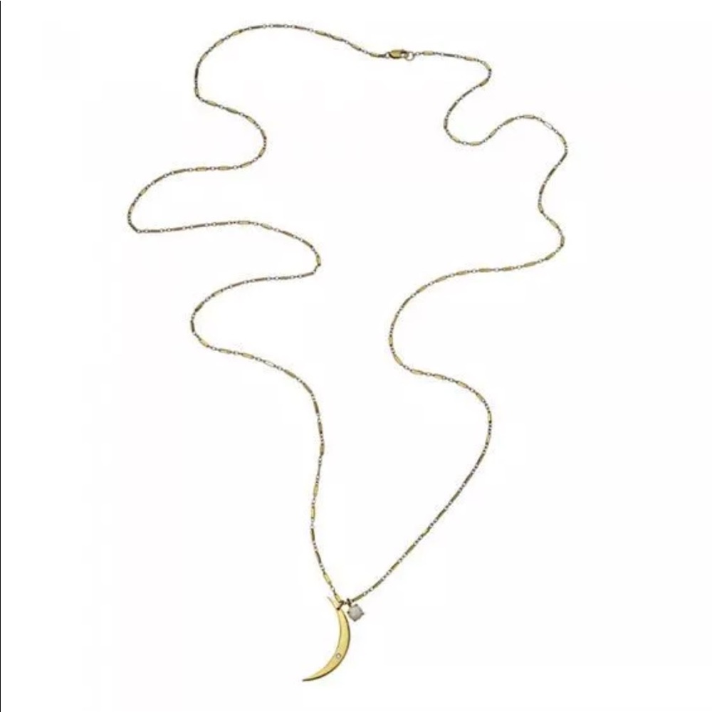 Jennifer Zeuner Cosette Necklace Crescent Moon